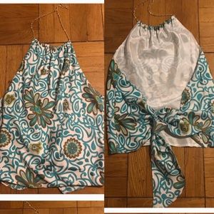 Milly Tie Back Apron/ Bandana Top